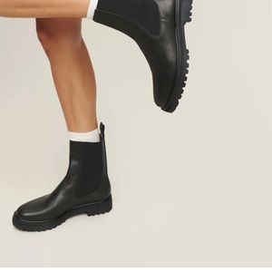 Reformation Katerina Lug Sole Chelsea Boot